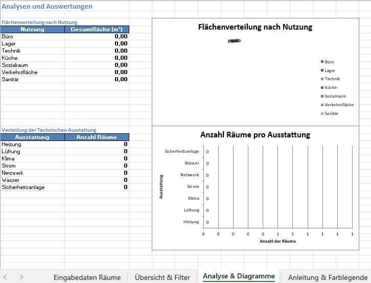 raumbuch excel gratis