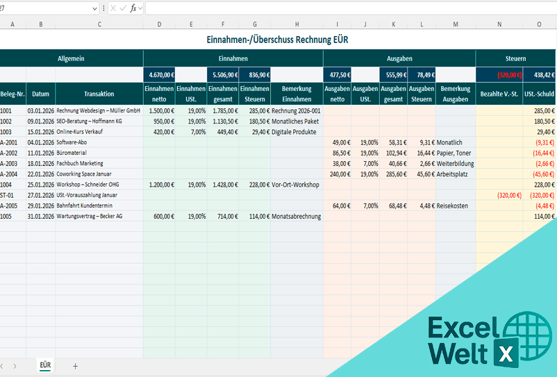 vorlage eür kostenlos