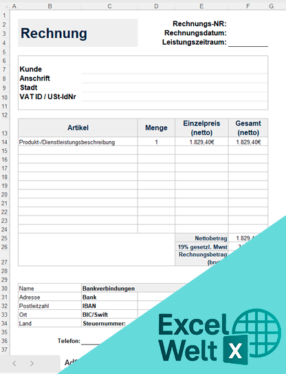 vorlagen für rechnungen schreiben